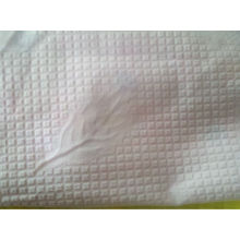 leaf shape embossed bubble fabric/poly cotton fabric for bedding